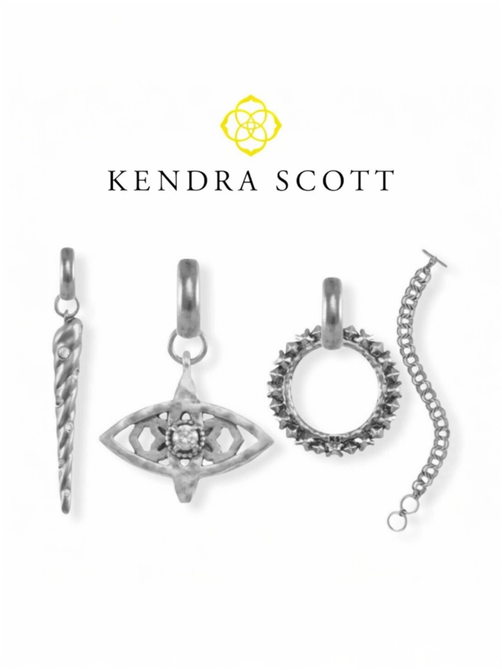 Kendra Scott Evil Eye Double Link Bracelet Set